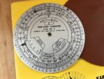 Kane MK-8 time turn computer for air navigation slide rule manual 1964 USA