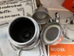 Mignon 2 cup moka pot OMG round knob in box 1960 Italy - Image 8