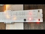 Aristo 90110 Krupp Rohstoffe raw materials slide rule 1970 Germany
