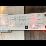 Aristo 90110 Krupp Rohstoffe raw materials slide rule 1970 Germany