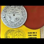Kane MK-8 time turn computer for air navigation slide rule manual 1964 USA