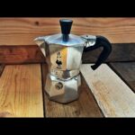 Bialetti moka express aluminum percolator 1 cup Italy 2003