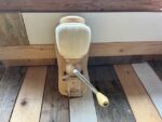 KyM 9730 wall coffee grinder cream beige 1951 Germany - Image 3