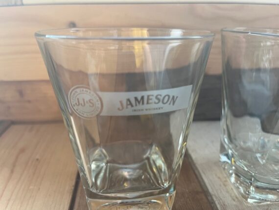 Set of 2 Jameson Whiskey glasses 2000 Ireland - Image 4