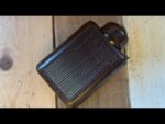 Zeiler 4350 torch flashlight dark brown bakelite Germany 1940