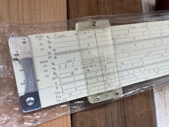 Pickett 6-T statistical quality control with manuals 1960 USA