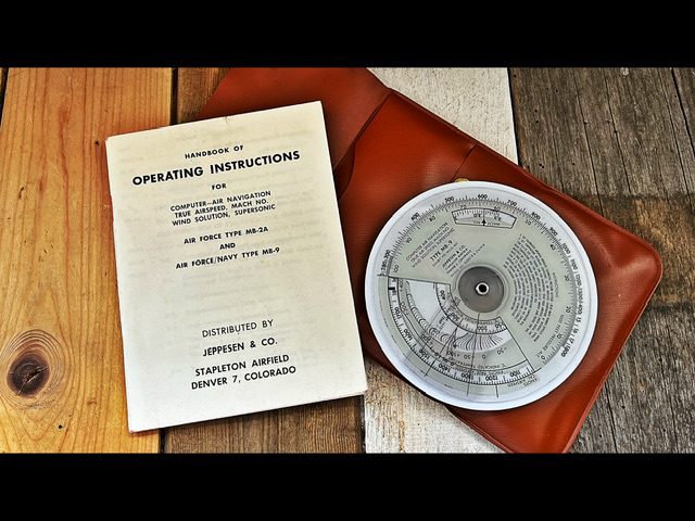 Jeppesen MB-9 air navigation military supersonic 1960 Jeppesen MB-9 air navigation military supersonic 1960