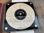 Graphoplex Roplex circular slide rule in case 1950 France