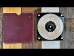 Graphoplex Roplex circular slide rule in case 1950 France