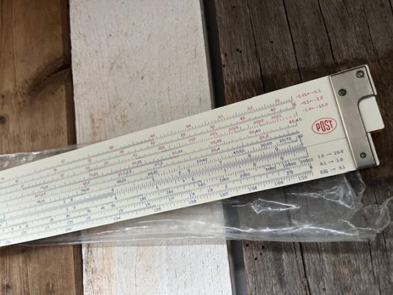 Post Hemmi Versalog 1460 slide rules manual 1960 USA Japan USA - Image 8