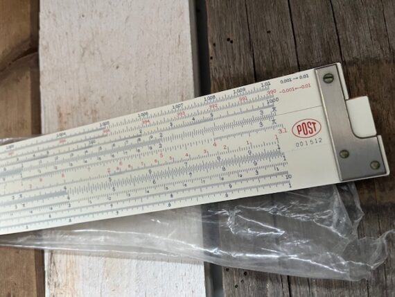 Post Hemmi Versalog 1460 slide rules manual 1960 USA Japan USA - Image 9