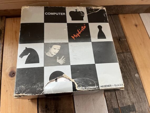 Mephisto I Brikett chess computer boxed Hegener Glaser 1980 Germany - Image 2
