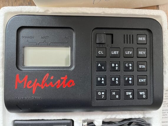Mephisto I Brikett chess computer boxed Hegener Glaser 1980 Germany - Image 6