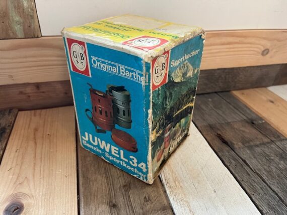 Juwel 34 Gustav Barthel camping stove NOS 1985 Germany - Vintage
