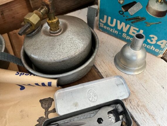 Juwel 34 Gustav Barthel camping stove NOS 1985 Germany - Vintage