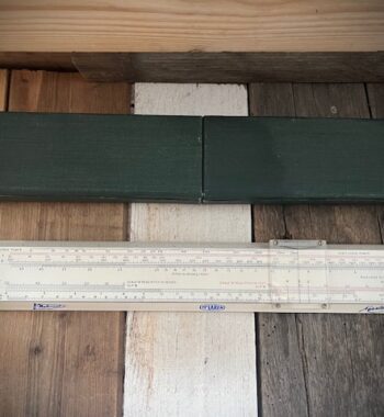 Thornton 3470/52 boat propeller British oil slide rule case 1950 England