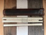 Nestler 36 Electro log log scales slide rule 1940 Germany