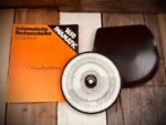 IWA Iwamatic 1650 commercial circular slide rule 1960's Germany