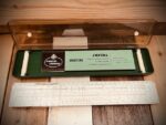 Faber Castell 111/54 Darmstadt slide rule case manual 1970 Germany