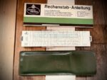 Faber Castell 62/83N pocket Novo-Duplex slide rule manual 1970 Germany