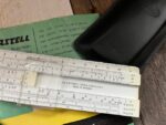 Faber Castell 67/87R addiator pen slide rule full set 1970 Germany