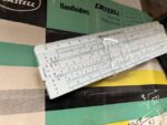 Faber Castell 67/87R addiator pen slide rule full set 1970 Germany - Image 4