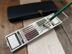 Faber Castell 67/54Rb addiator pen slide rule blue case 1972 Germany