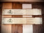 Faber Castell 2x Novo Duplex 2/83 and 2/82 slide rule case 1960 Germany