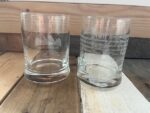 2 Whisky glasses for Famous Grouse whisky 1996 Scotland - Image 3