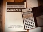 Casio fx-602P Scientific programmable calculator manual 1980 Japan