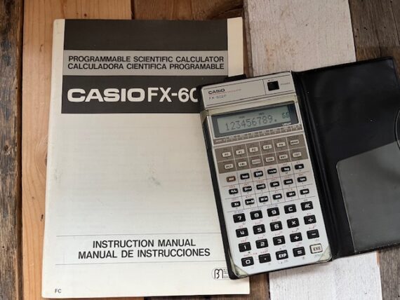 Casio fx-602P Scientific programmable calculator manual 1980 Japan - Image 2