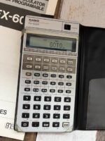 Casio fx-602P Scientific programmable calculator manual 1980 Japan - Image 3