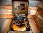 Heinze Geniol metal case camp stove full set NATO 1980 Netherlands