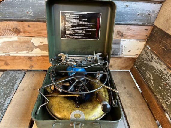 Heinze Geniol metal case camp stove full set NATO 1980 Netherlands - Image 4