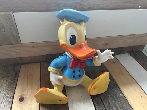 Donald Duck 13" 33cm posable figure Disney Ledra 1962 Italy - Image 3