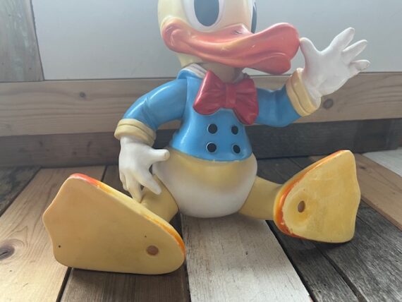 Donald Duck 13" 33cm posable figure Disney Ledra 1962 Italy - Image 4