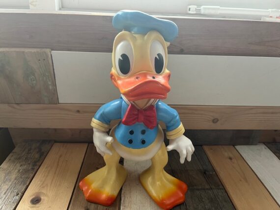 Donald Duck 13" 33cm posable figure Disney Ledra 1962 Italy