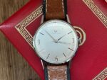 Certina mens handwind watch 34mm in box 1960 Swiss