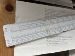 Graphoplex Thermocoax manual slide rule full set 1970 France - Image 4