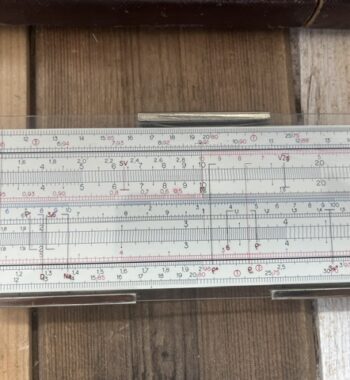 Graphoplex 670 GEO-Technologique sys Garland slide rule 1970 France