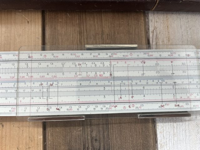 Graphoplex 670 GEO-Technologique sys Garland slide rule 1970 France