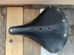 Brooks leather saddle bike B66S black 1989 England - Image 5