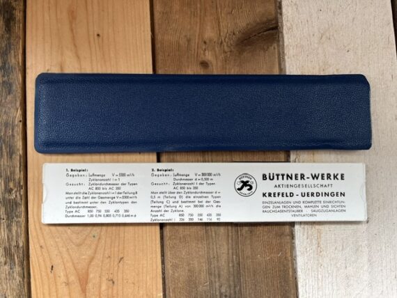 IWA 515.11 Büttner Gas and Cyclone slide rule 1960 Germany - Image 3