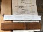 Graphoplex Gaz de France slide rule complete set 1960