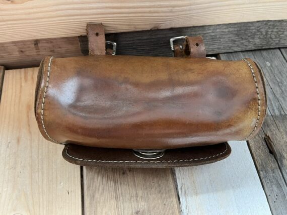Batavus Leather bicycle tool bag 1980 Netherlands - Image 7