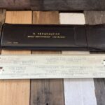 R. AERONAUTICA Bernadori airplane photography slide rule 1950 Italy