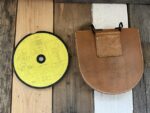 Alro Military artillery slide rule metal leather case 1953 Holland