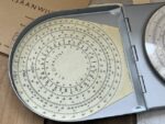 Alro 100R Slide rule metal case full set 1960 Holland - Image 7