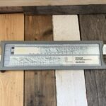IWA 06095 universal Rohrleitung pipe slide rule 1980 Germany