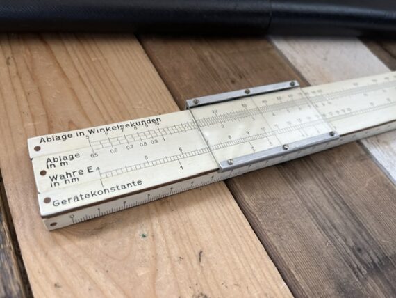 Wichmann Artillery Arc bombing slide rule 1930 Germany